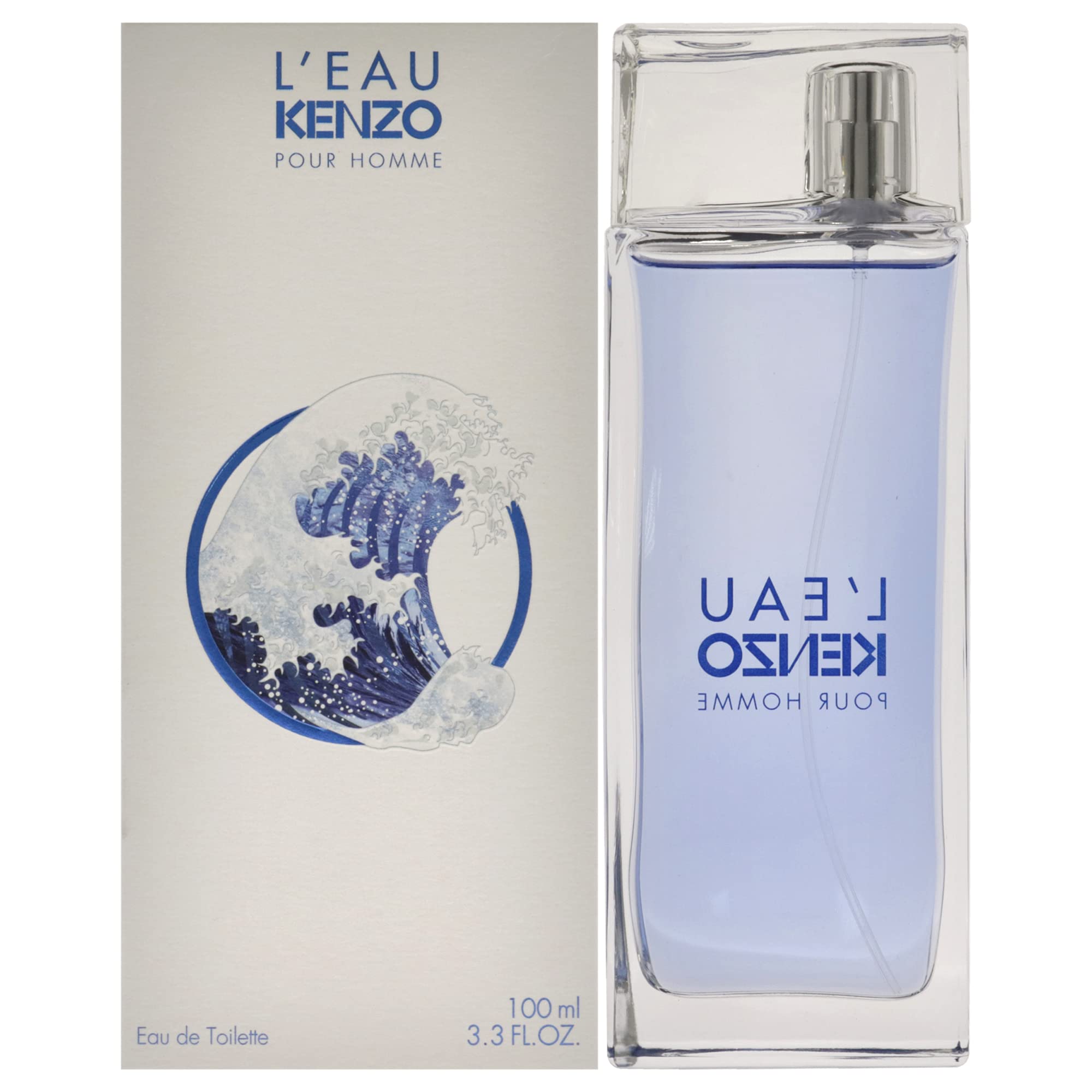 Kenzo L'Eau Pour Homme EDT 3.3 Oz - Crisp Daytime Fragrance for Men