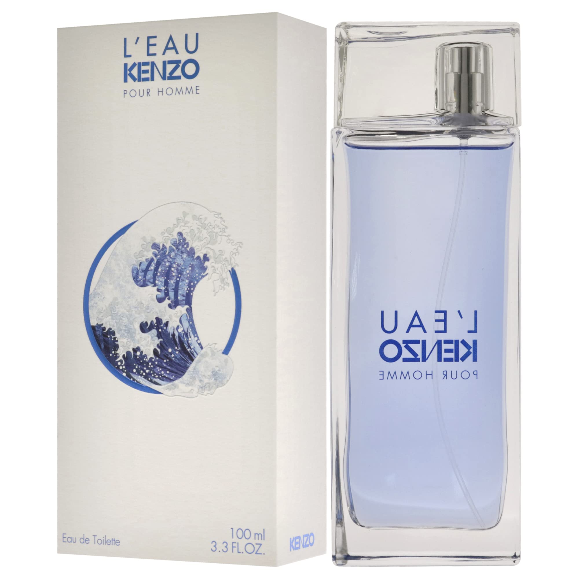 Kenzo L'Eau Pour Homme EDT 3.3 Oz - Crisp Daytime Fragrance for Men