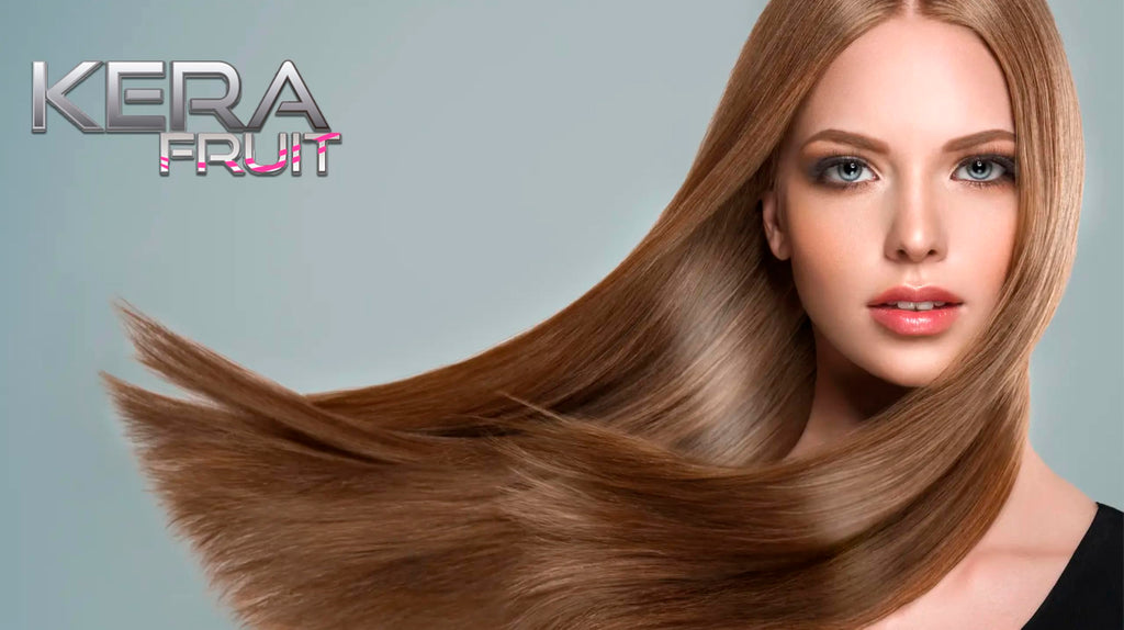 KERA FRUIT Hair Surgery — Formaldehyde-Free Keratin Treatment, Anti-Frizz Deep Hydration, 16oz with Shampoo