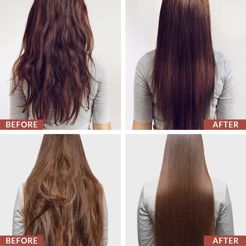 KERAGEN Brazilian Keratin Hair Smoothing – Express Home Blowout Kit with Forte Treatment