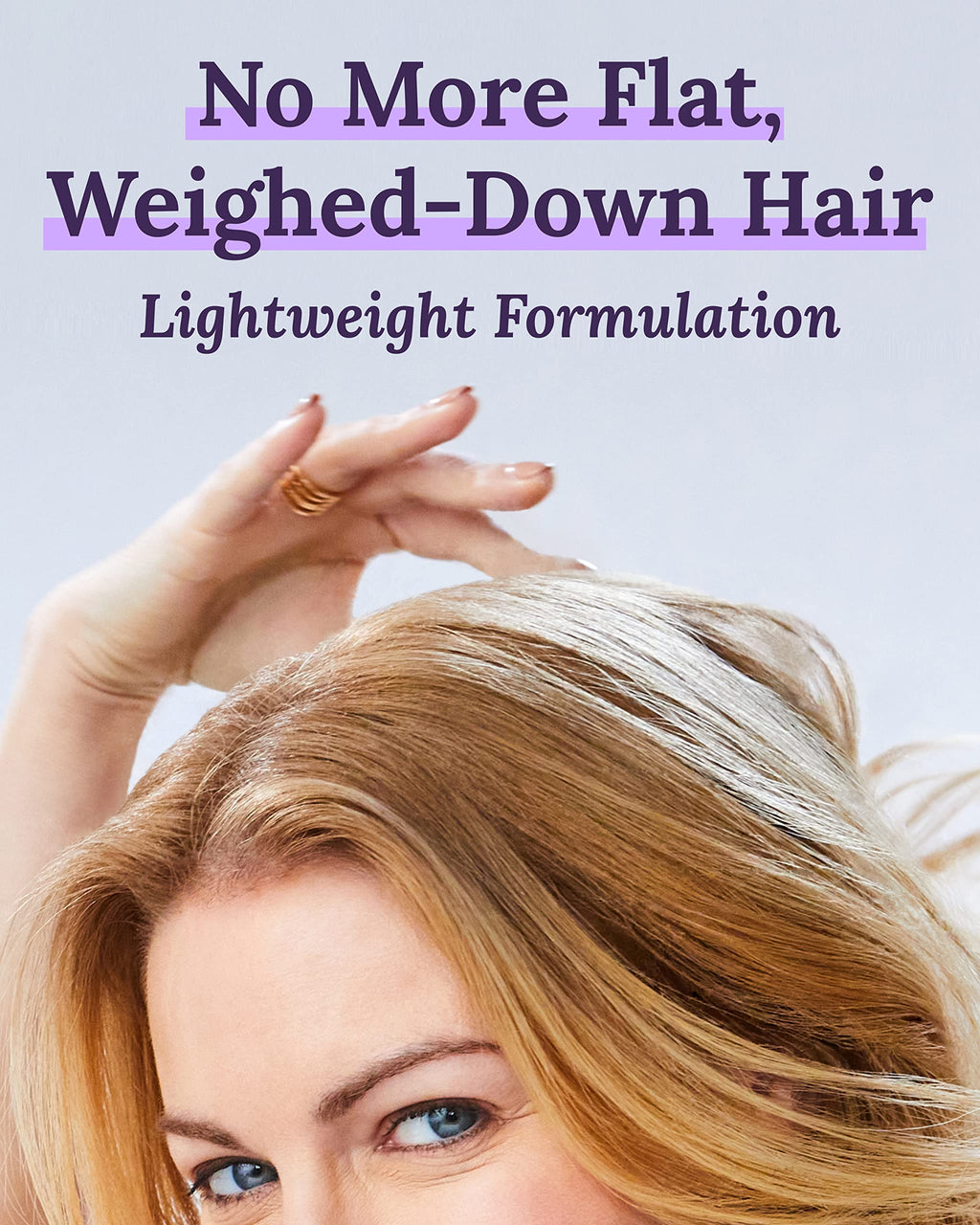 Keranique Volumizing Mousse for Women – Thickening & Anti-Frizz Foam