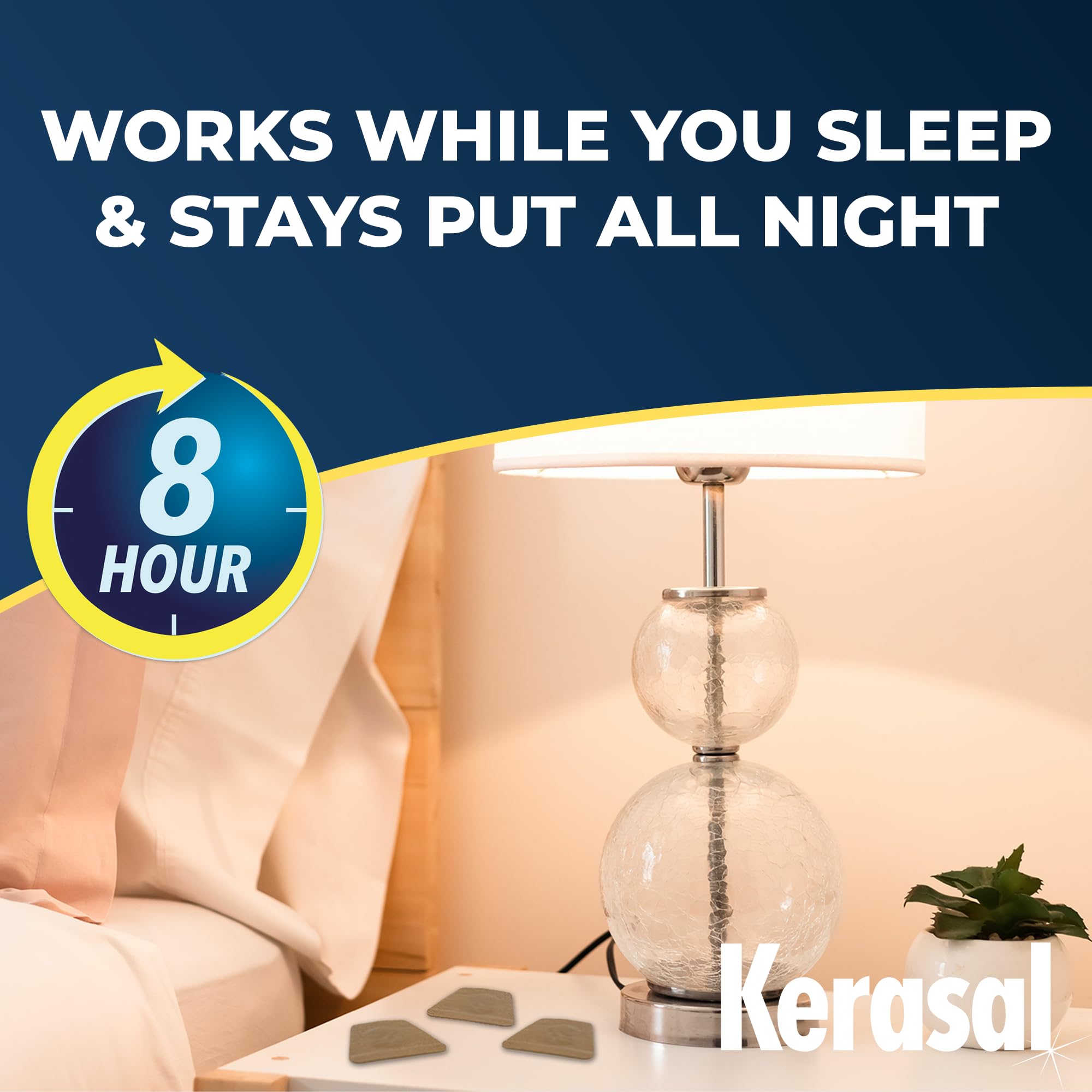Kerasal Nighttime Renewal Fungal Nail Patches – 14-Count Overnight Nail Repair