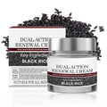 Keratin Erase Dual-Action Renewal Cream | Black & White Rice Hydrating Repair Moisturizer