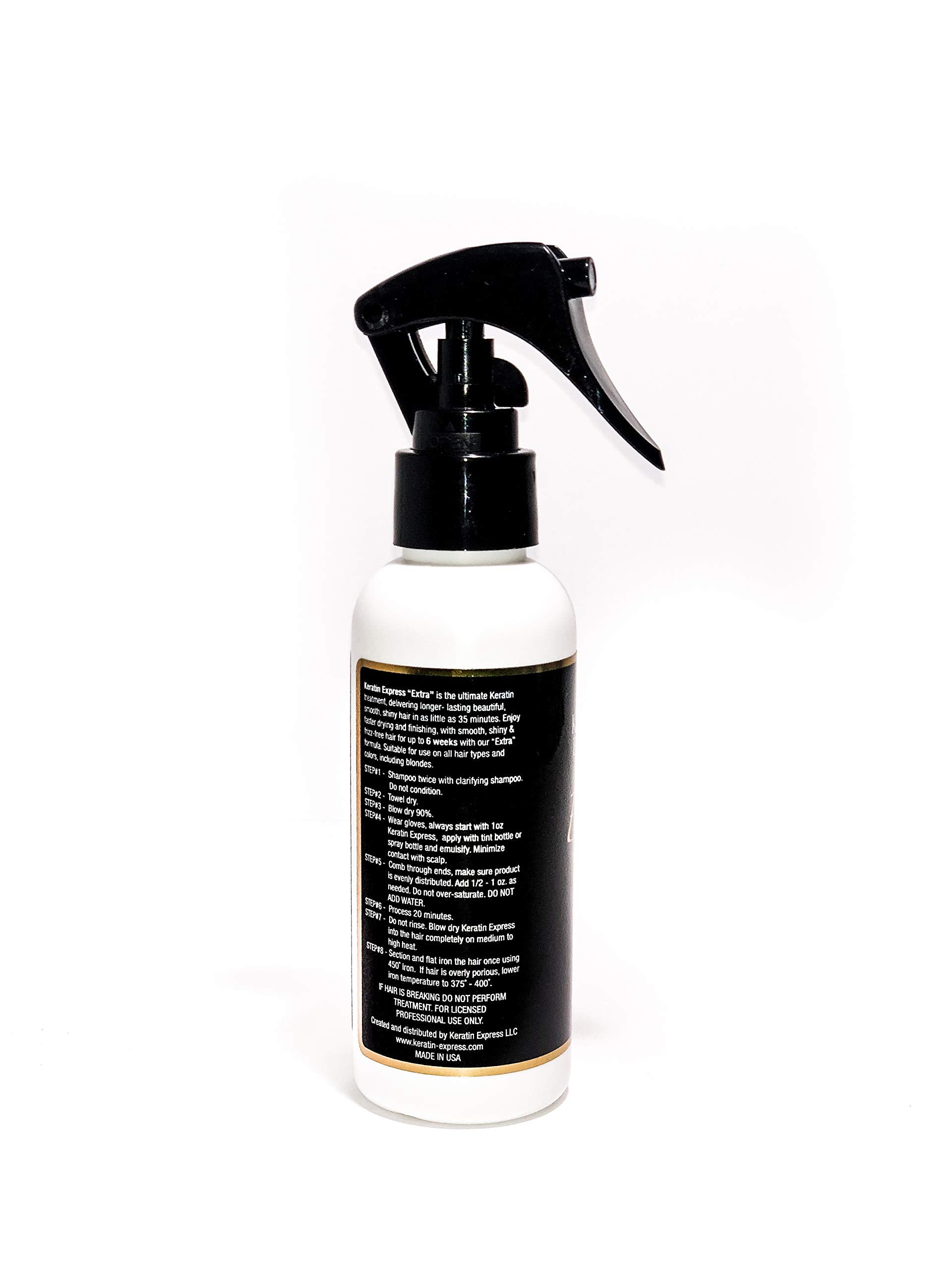 Keratin Express Extra Smoothing Treatment – 4 oz, Up to 6 Weeks (Contains Formaldehyde)