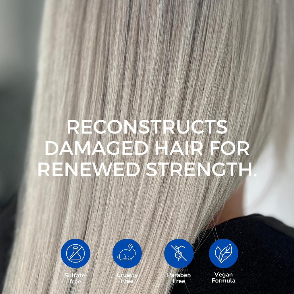 Kerazon Professional Blonde BTX Mask – Platinum/Silver Hair Smoothing, Hydration & Anti-Brass