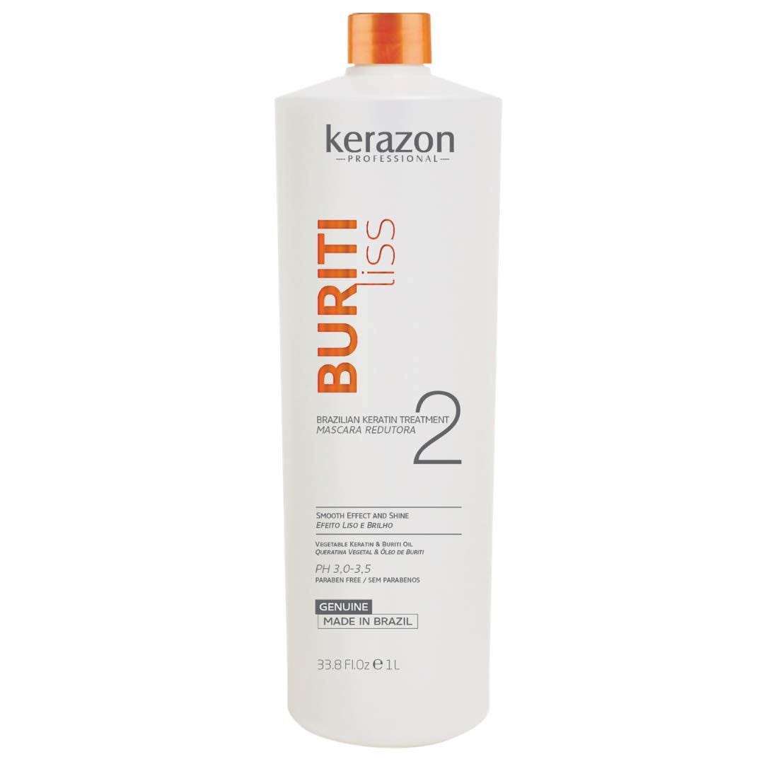 Kerazon Professional Brazilian Keratin Treatment 34 oz / 1 L – Buriti Liss by Kerazon
