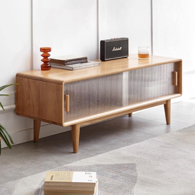 Kerry TV Stand, Light Oak