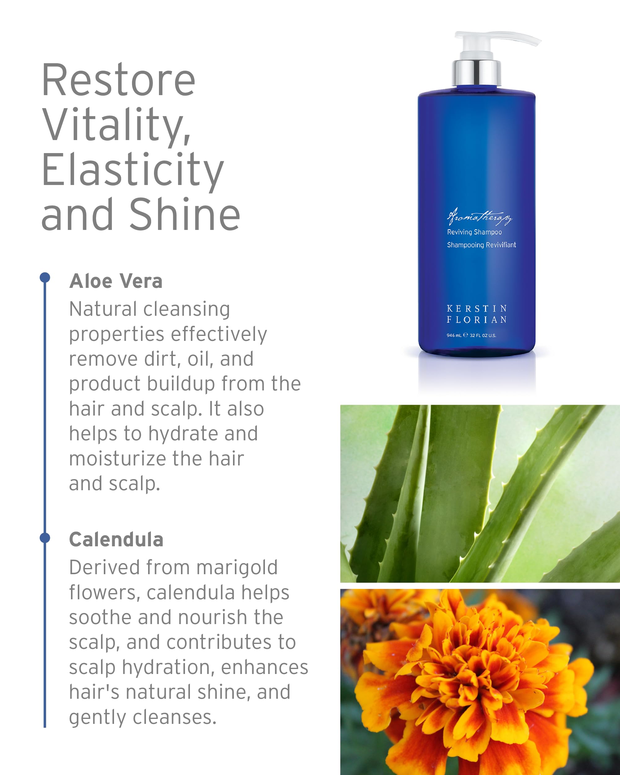Kerstin Florian Reviving Shampoo | Hydration & Shine for All Hair Types