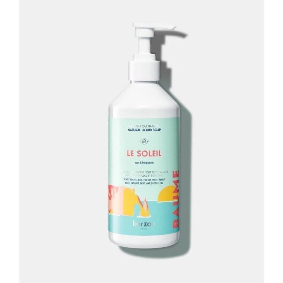 Kerzon Liquid Soap – Le Soleil | Gentle, Eco-Friendly Hand & Body Wash