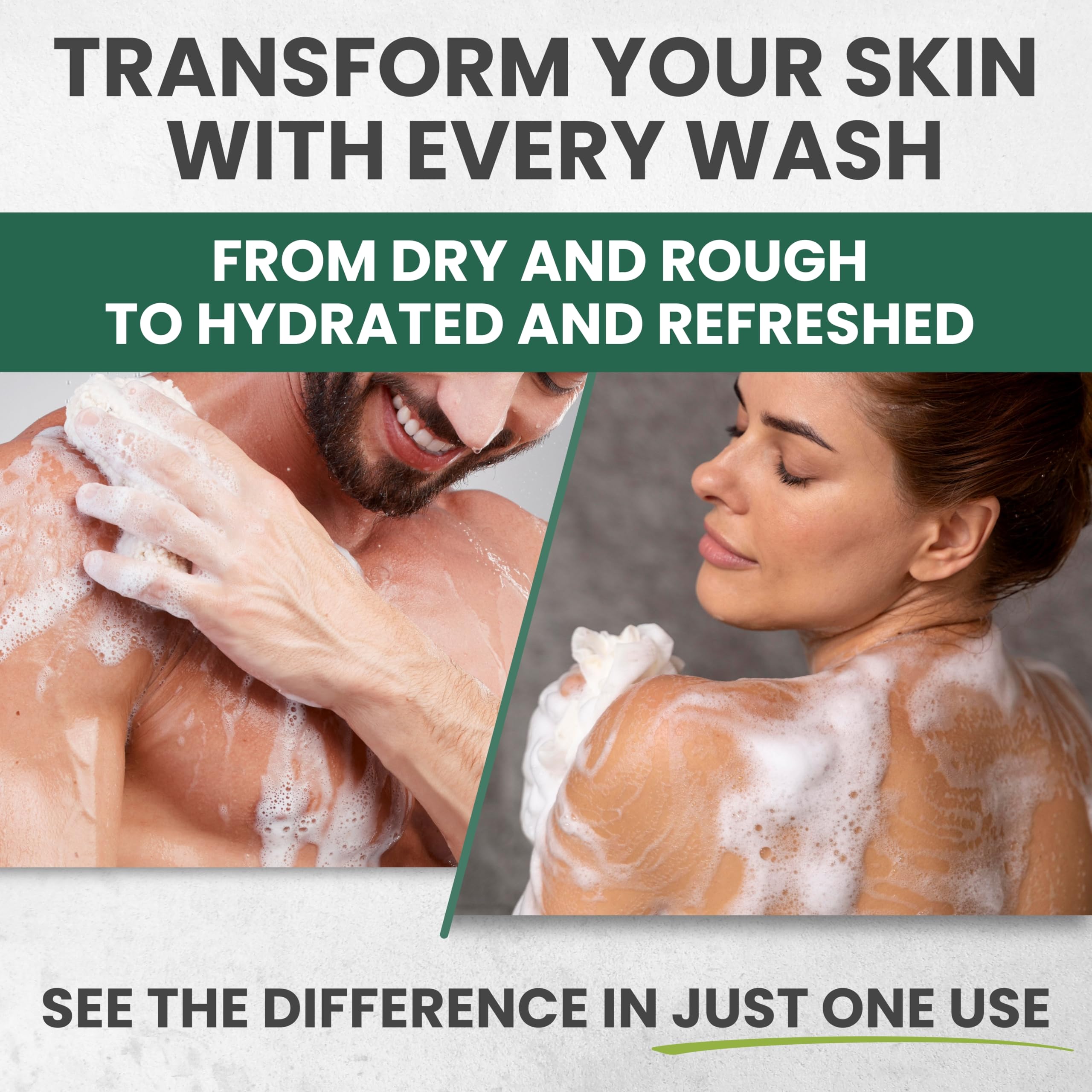 KESMEDIK Tea Tree Body Wash MaxTherapy – Itchy Skin Relief, 2-Pack