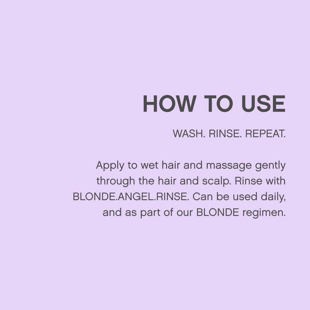 KEVIN.MURPHY BLONDE.ANGEL.WASH – Purple Shampoo for Blonde & Grey Hair | Color-Safe, Sulfate & Paraben Free | 2 x 250 mL