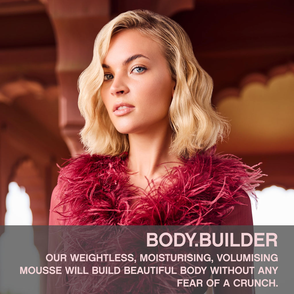 KEVIN.MURPHY BODY.BUILDER – Weightless Volumising Mousse for All Hair Types | Sulphate-Free, Tangerine Peel Oil | 350 ml x 2