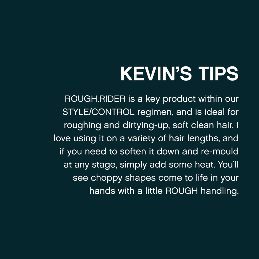 KEVIN.MURPHY ROUGH.RIDER Clay – Moldable Hair Styling Clay with Strong Hold & Matte Finish (Sulfate Free) – Pack of 2