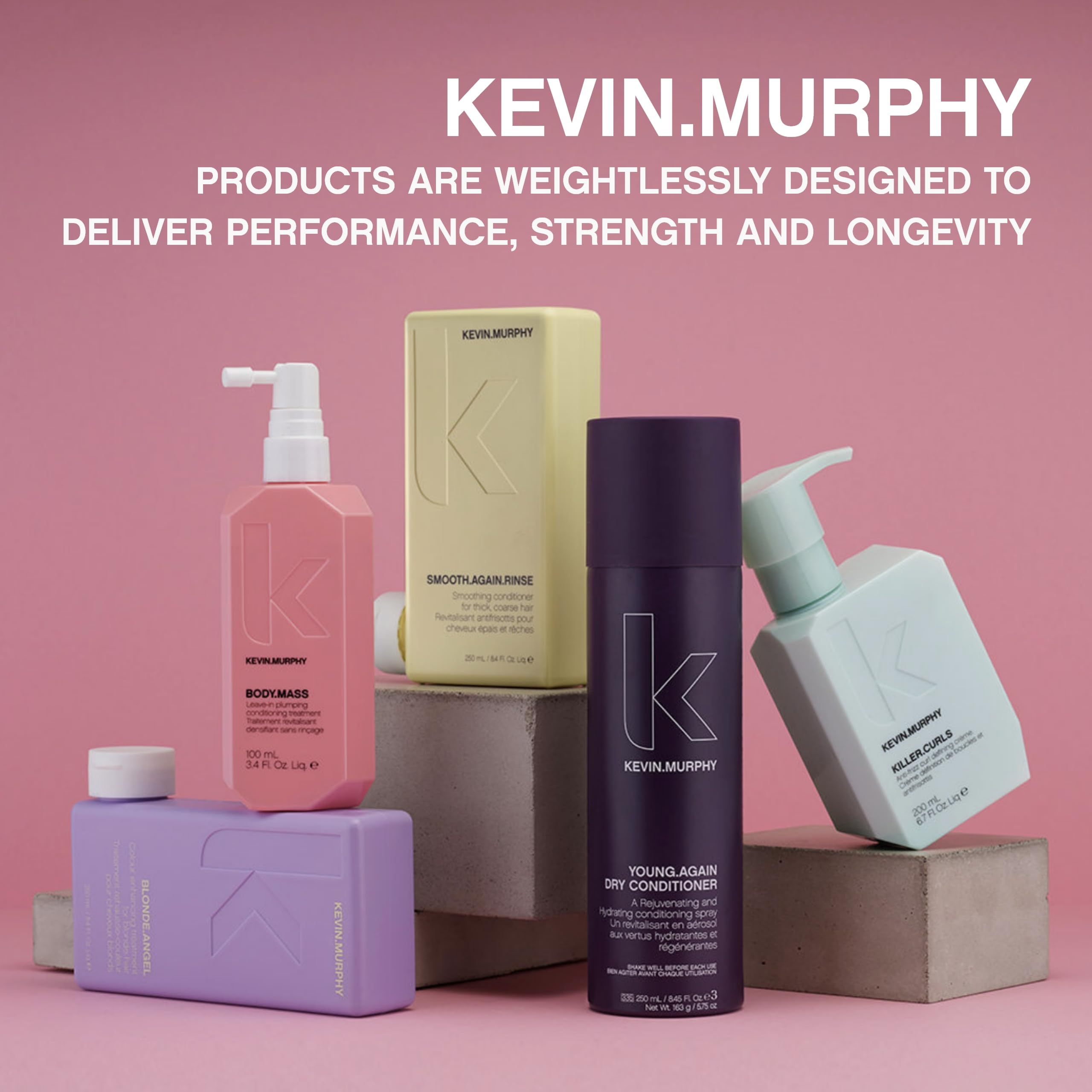 KEVIN.MURPHY SESSION.SPRAY FLEX – Flexible Finishing Hair Spray for All Hair Types | Lightweight Hold & Humidity Resistance