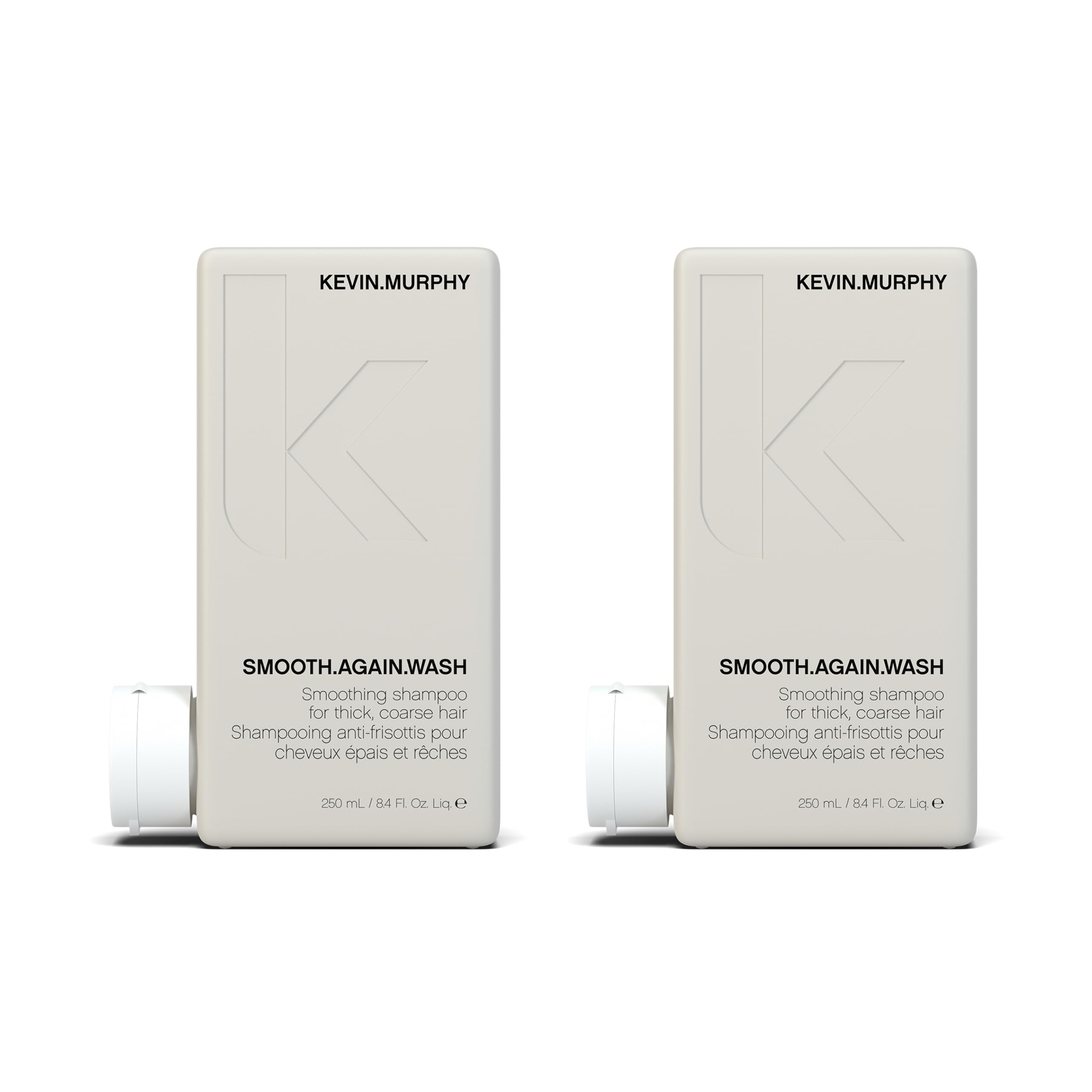KEVIN.MURPHY SMOOTH.AGAIN WASH – Frizz Control Shampoo for Thick Hair (2 x 250 mL)