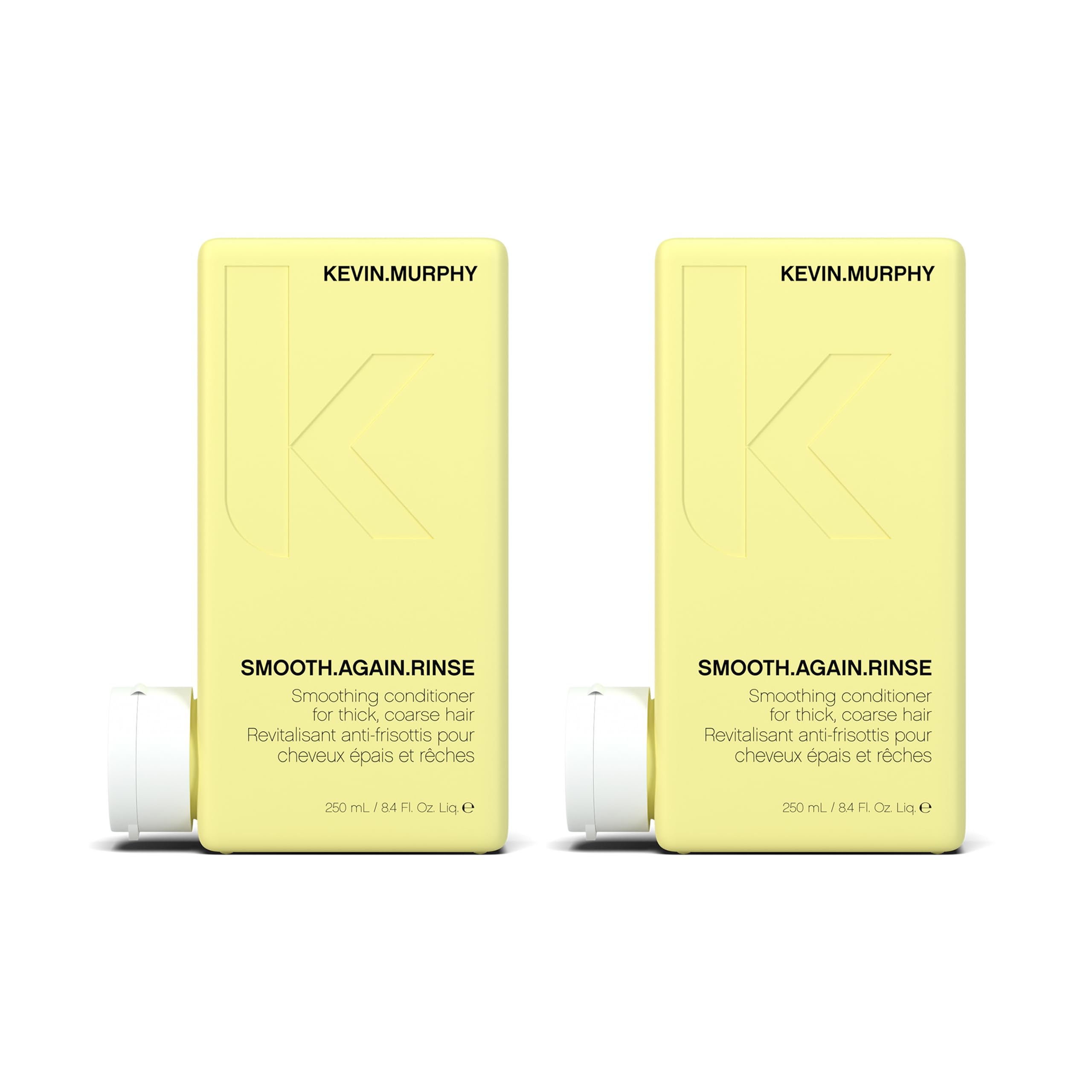 KEVIN.MURPHY SMOOTH.AGAIN RINSE — Smoothing Conditioner for Thick, Coarse Hair | Sulphate-Free (Pack of 2) 250 mL