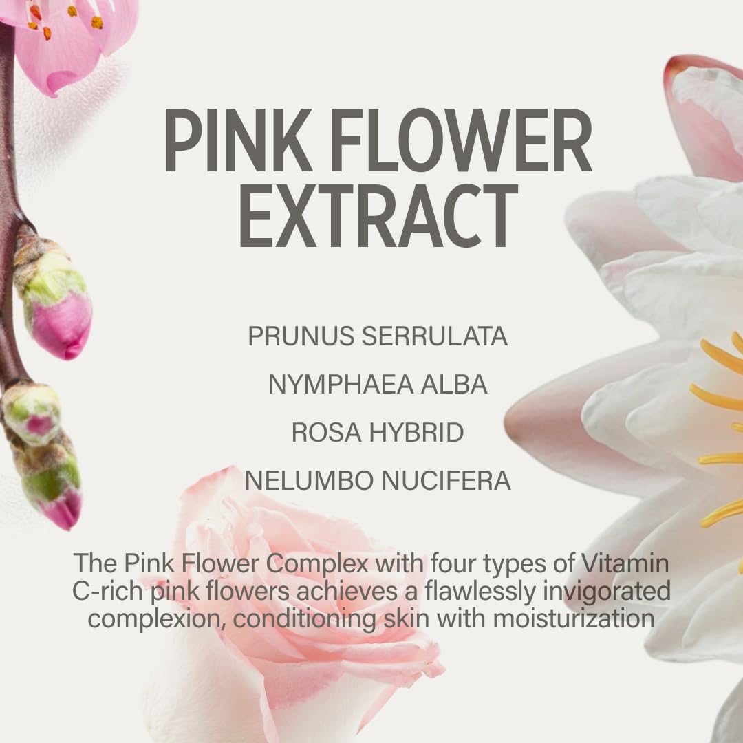 KEYTH Pink Flower Tone Up Primer #05 – Color-Changing Capsule Primer for Luminous Skin