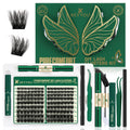 KEYYOU Lash Extension Kit 144pcs – 10-18mm D Curl Lashes with Bond & Seal