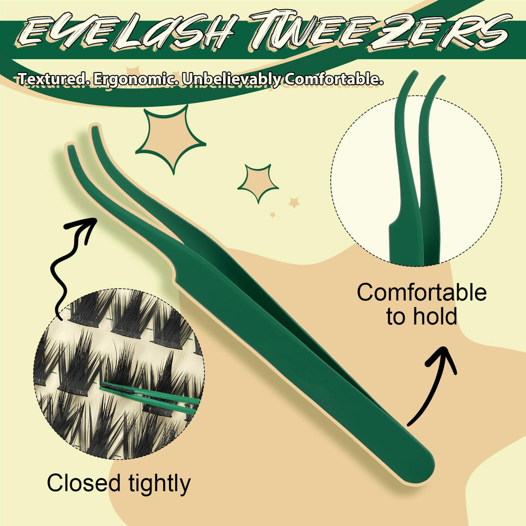Keyyou Lash Manga Lash Clusters Kit 8-18mm | DIY Lash Extensions