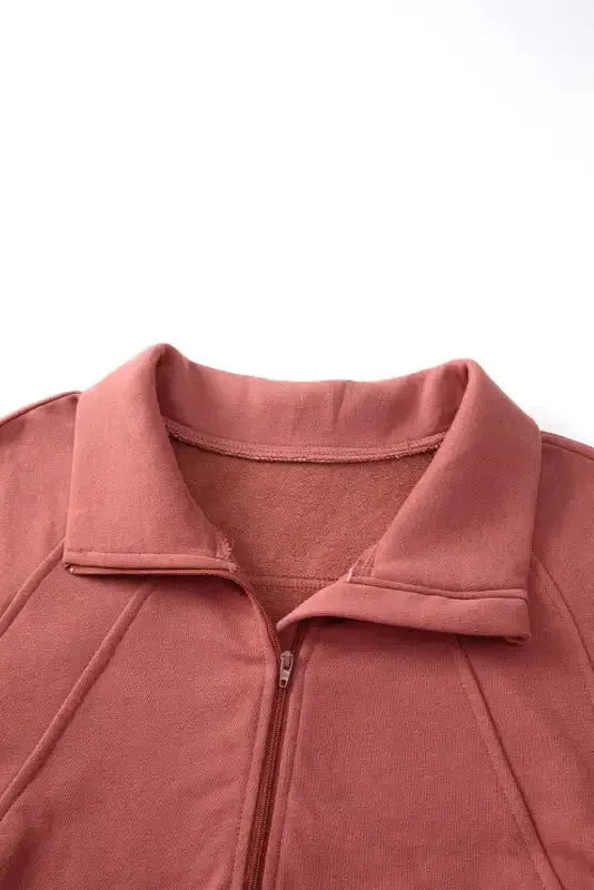Khaki Plaid Women's Sweatshirt - Stylish & Cozy