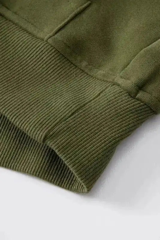 Khaki Plaid Women's Sweatshirt - Stylish & Cozy