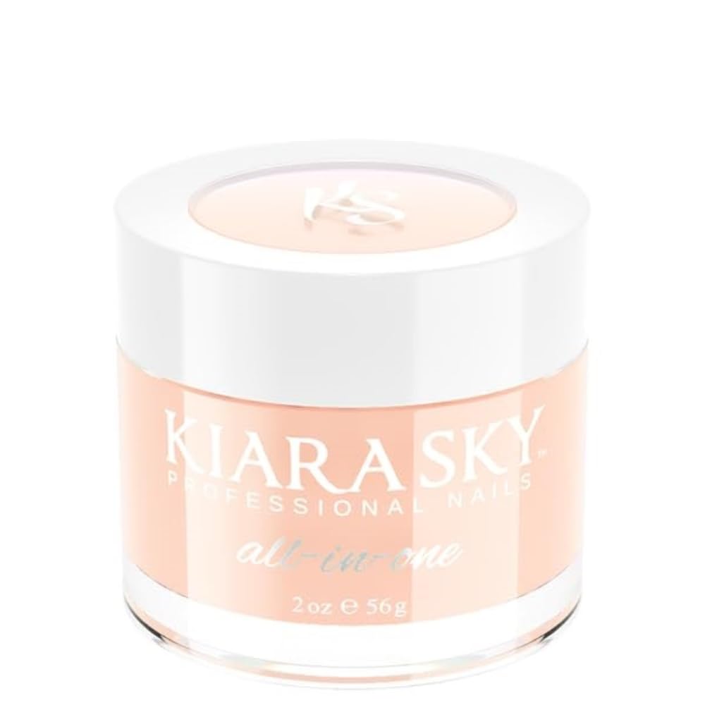 Kiara Sky All-In-One Acrylic Powders – Autumn Blonde Nude Cover Powder (2 oz)