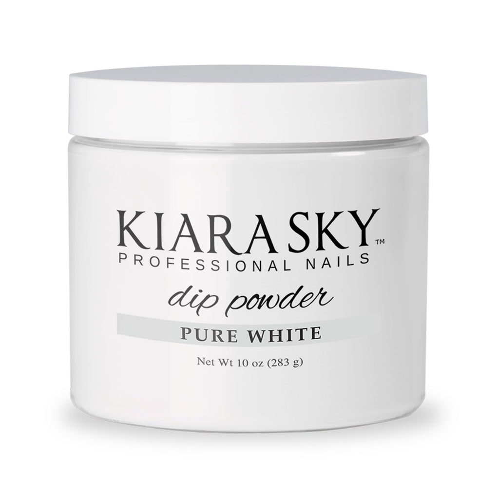 Kiara Sky Dip Powder Essentials 10 oz Refill – Pure White