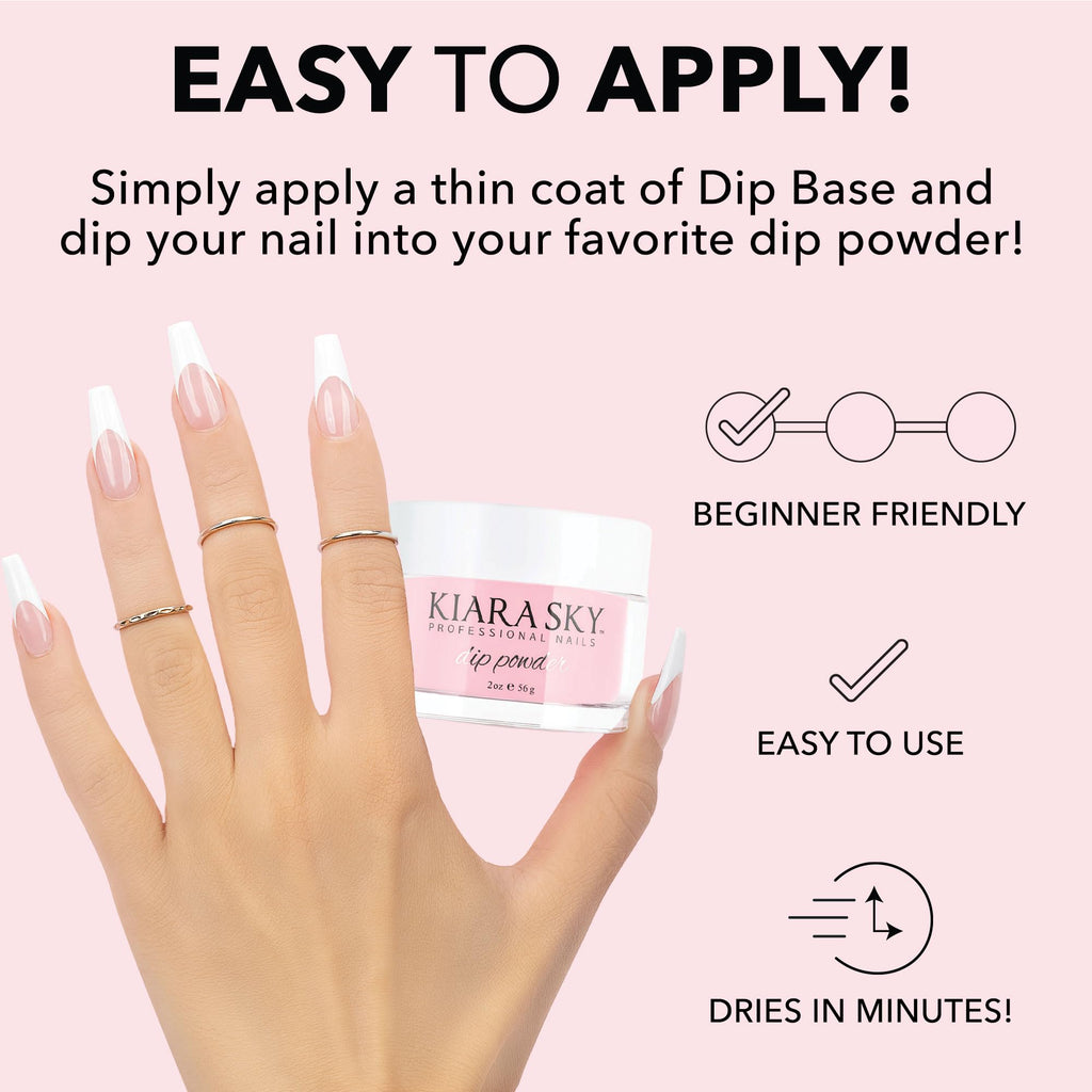 Kiara Sky Dip Powder Essentials 2 oz – Dark Pink