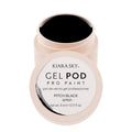 KIARA SKY Gel Paint Pod Pitch Black – Ultra-Pigmented Nail Art Gel