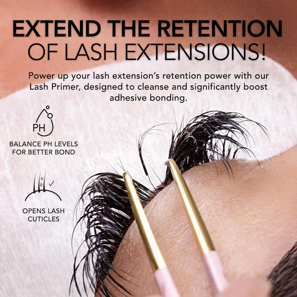 KIARA SKY Lash Primer for Eyelash Extensions with Dropper – Odorless Pre-Treatment with Vitamin E | 15ml