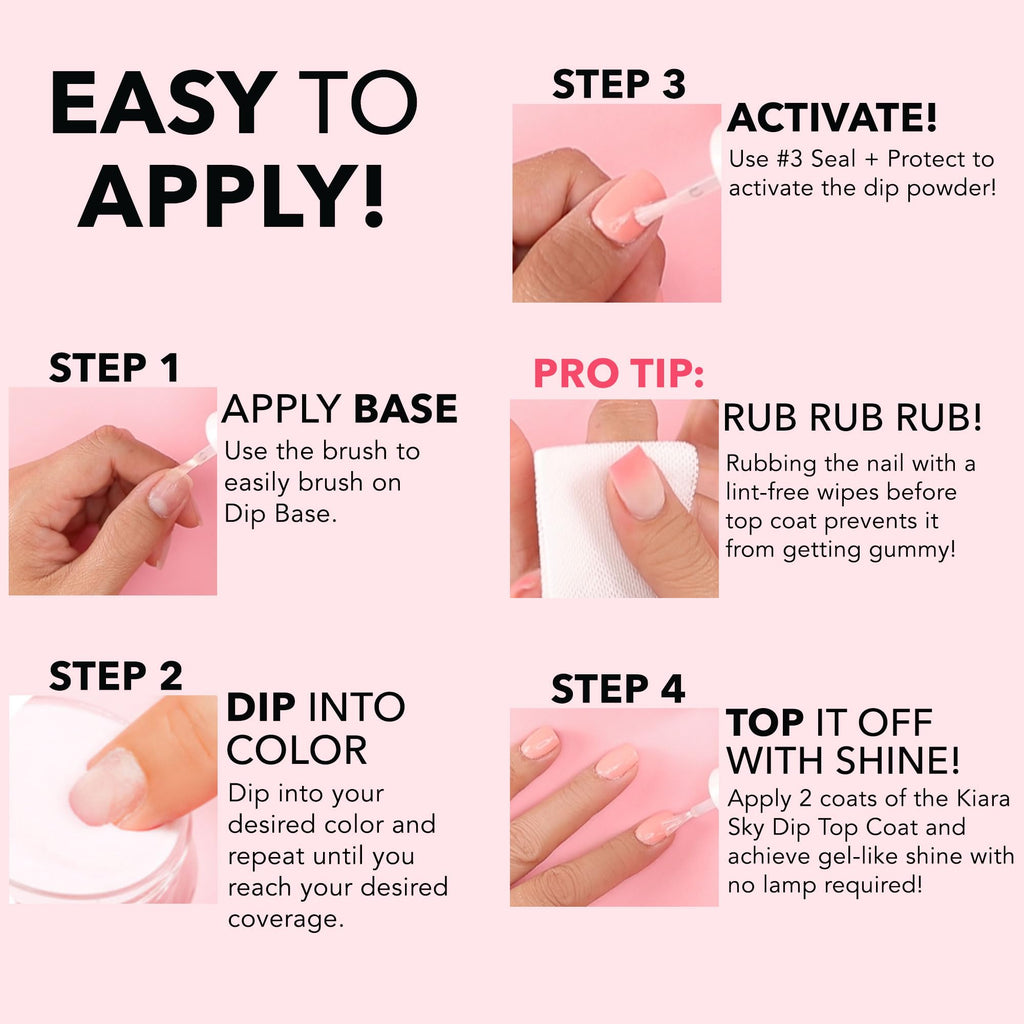 Kiara Sky Dip Powder Essentials 2 oz – Light Pink