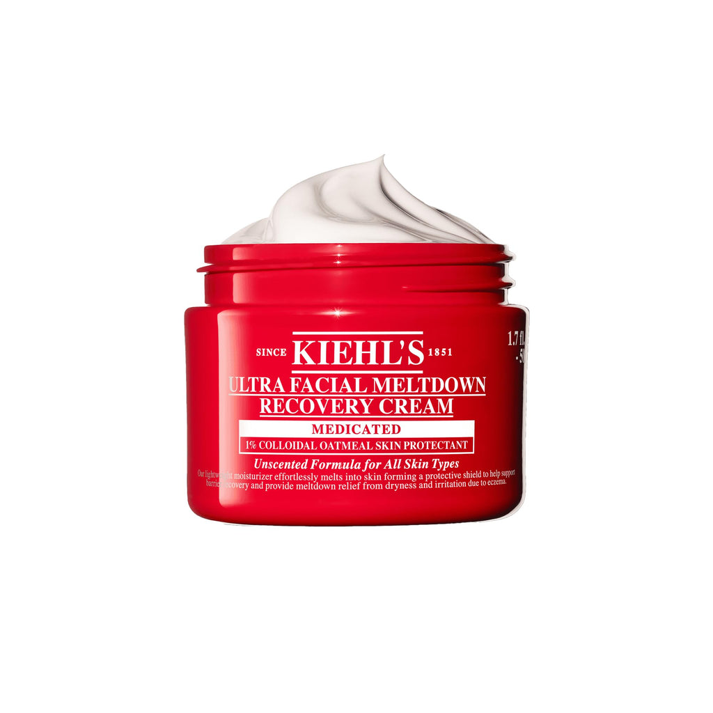 Kiehl's Ultra Facial Recovery Barrier Cream – Lightweight Moisturizing Face Cream for Dry & Sensitive Skin (1.7 fl oz)