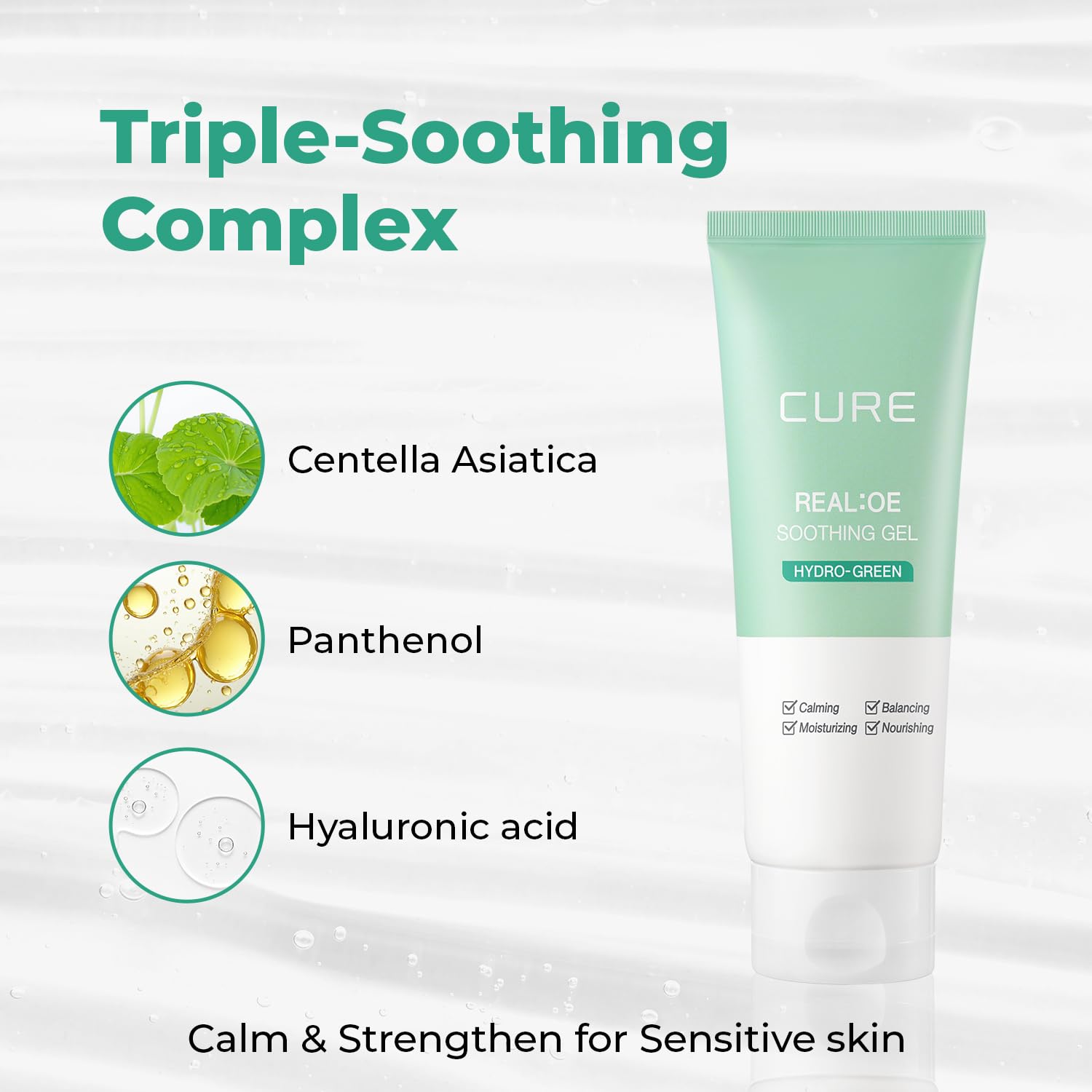 Kim Jeong Moon Aloe CURE Aloe Vera Gel – 90.52% Jeju Leaf Juice, Soothing & Hydrating Korean Skincare (5.07 fl oz)