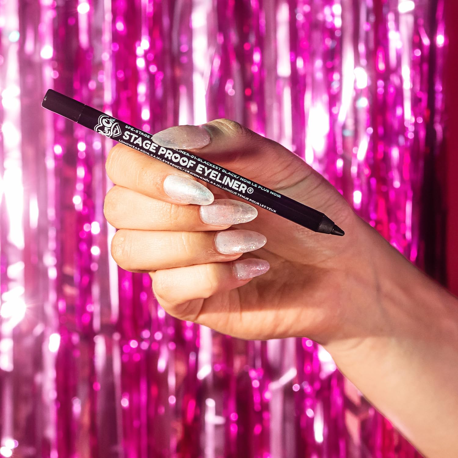 Kimchi Chic Beauty Stage Proof Eyeliner – Waterproof, Smudge-Proof, Creamy Pigment (Blackest Black)