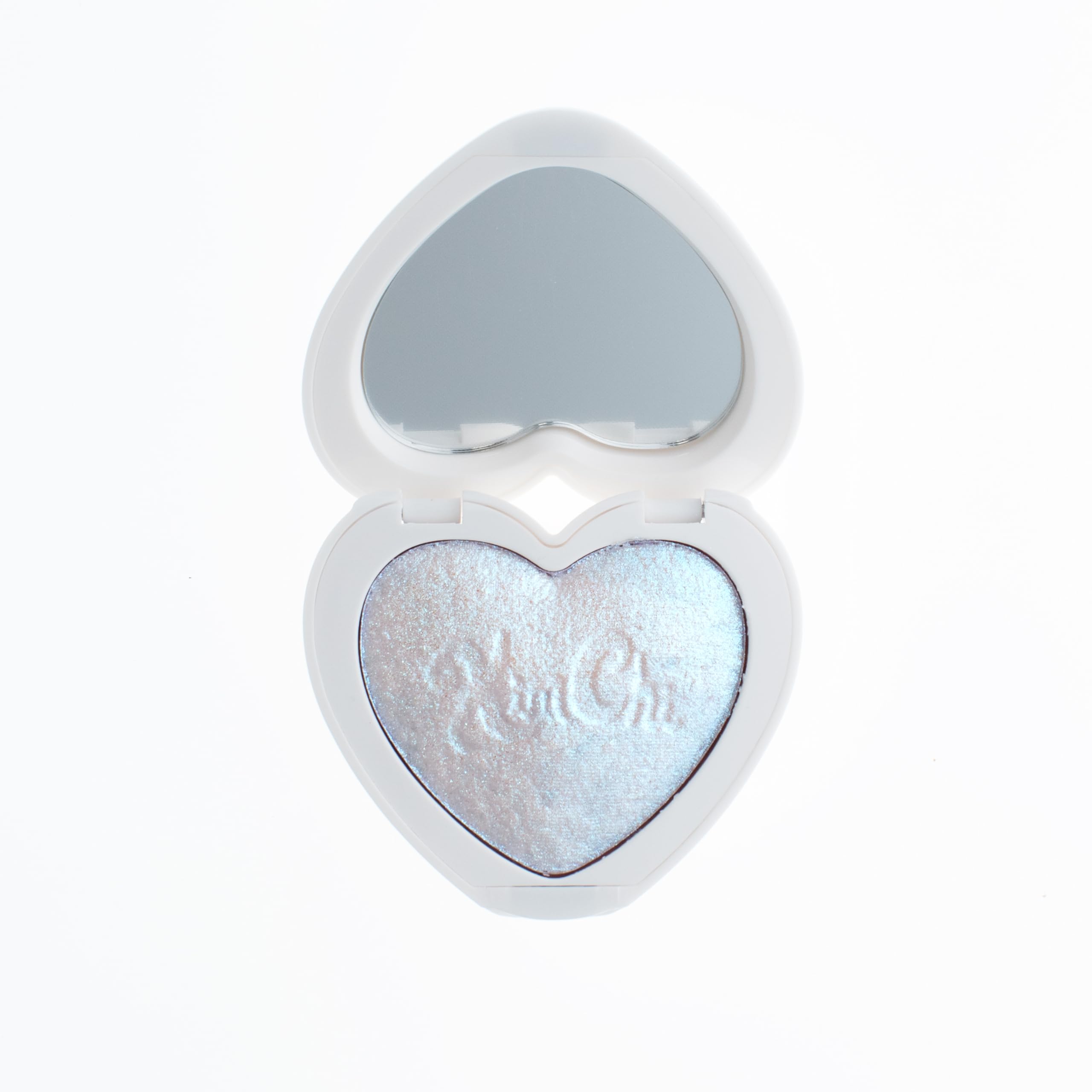 Kimchi Chic Mini Pearl Gone Wild Highlighter – Iridescent Blue Glow, Mirror, Cruelty-Free 0.17oz