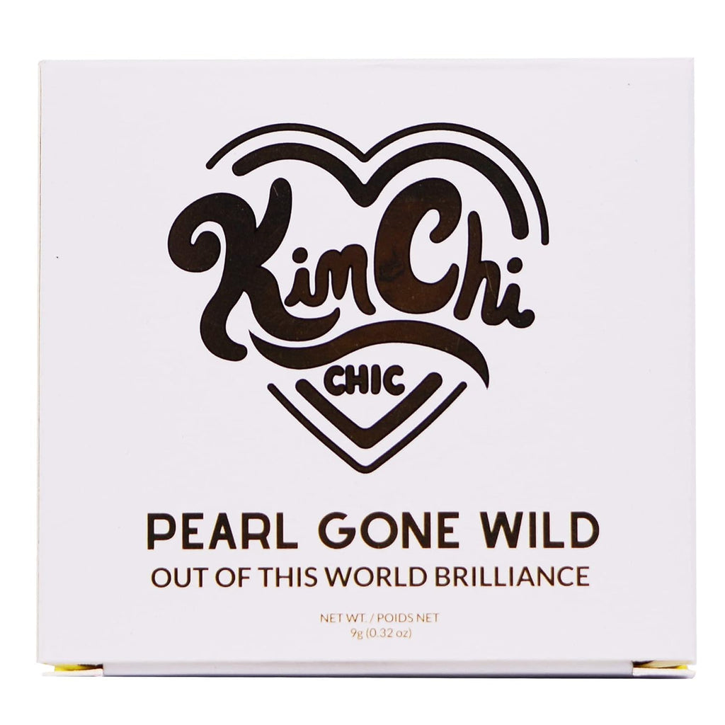 KimChiChic Beauty Pearl Gone Wild Highlighter – Iridescent Face & Body Glow, Dream Pink, 0.32oz | Cruelty-Free