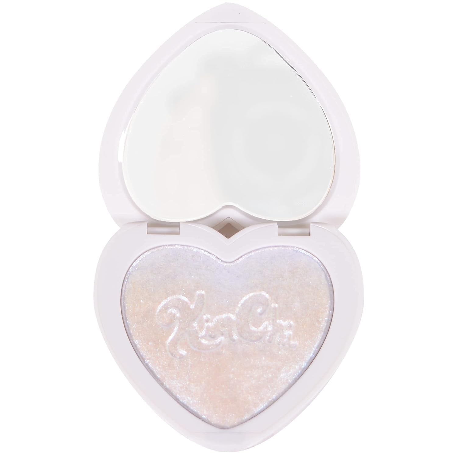 Kimchi Chic Pearl Gone Wild Highlighter – Iridescent Glow, Built-In Mirror, Cruelty-Free