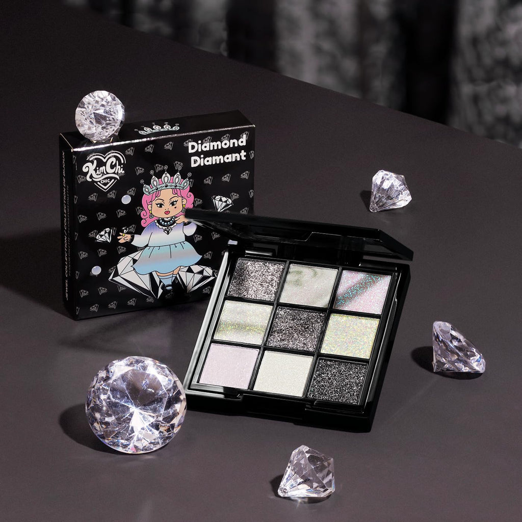 KimChiChic Beauty Jewel Collection Eyeshadow Palette – Matte & Glitter