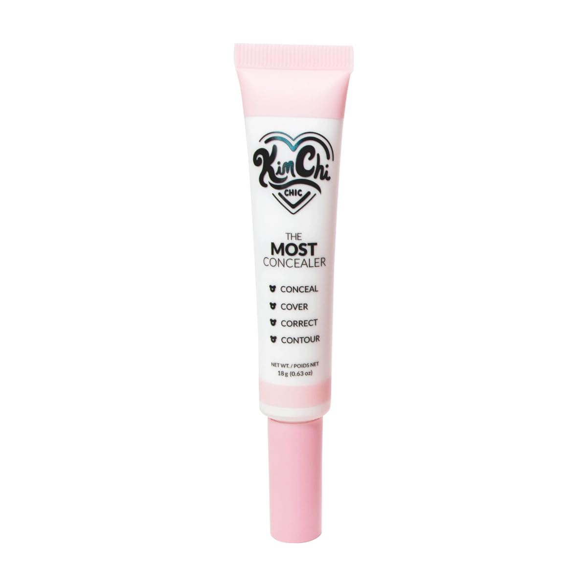 KimChiChic Beauty The Most Concealer | Full Coverage & Water-Resistant, Multi-Use with Brush