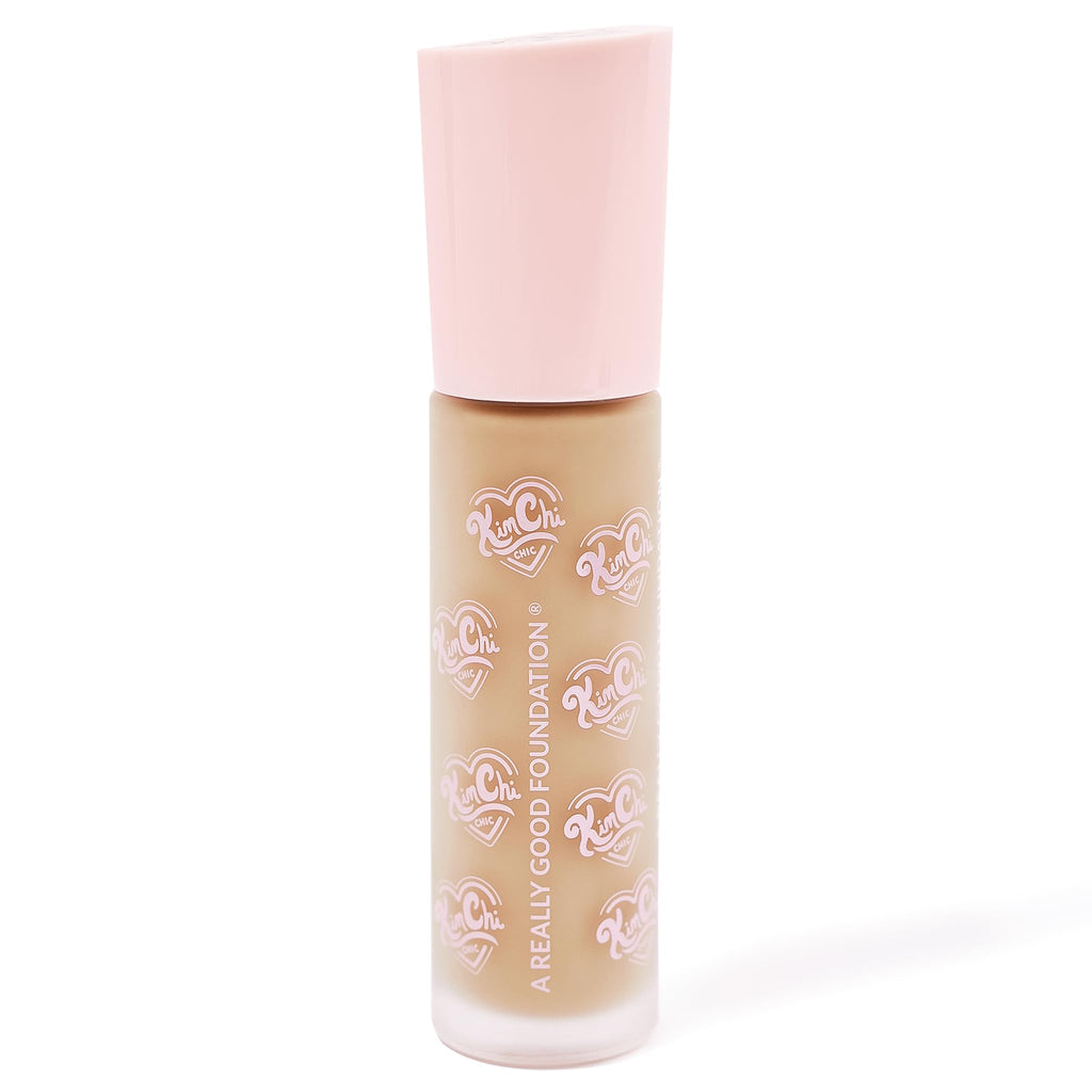 KimChiChic Beauty A Really Good Foundation – Medium to Full Coverage, Lightweight, Vegan & Cruelty-Free
