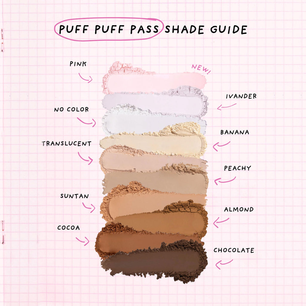 KimChiChic Puff Puff Pass Set & Bake Powder – Pink Loose Setting Powder