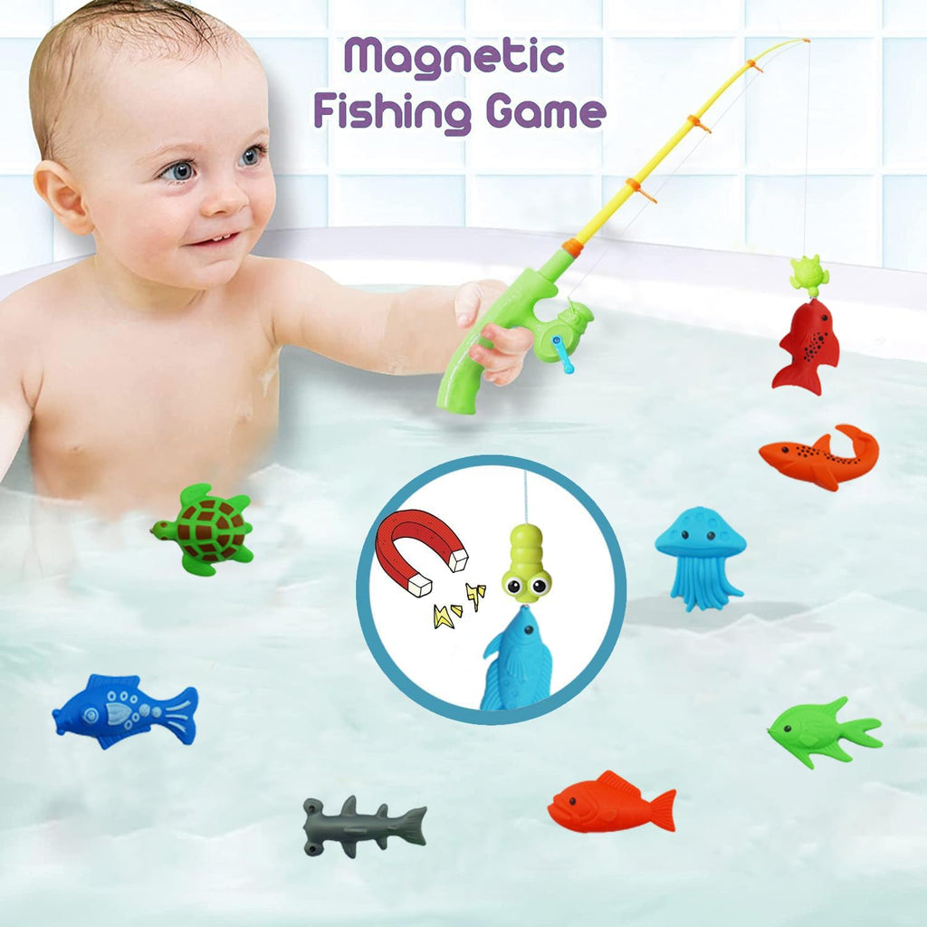 Kims Cosiart Kids Bath Bombs with Surprise Fishing Game – 20 Shell Gift Set