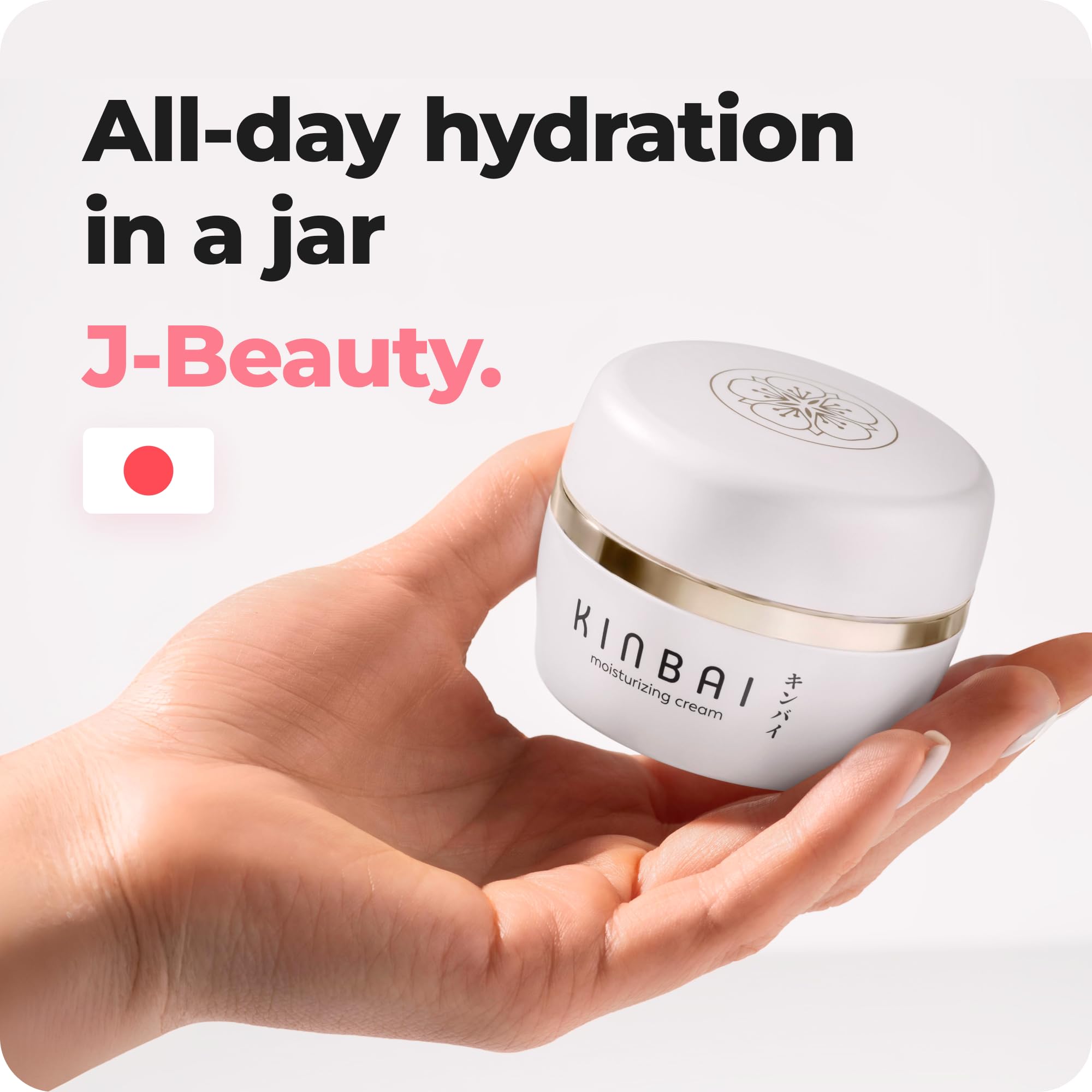 Kinbai Face Cream – Fragrance-Free Hydrating Collagen Peptide Moisturizer