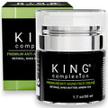 KING Complexion Mens Anti Aging Face Cream – Organic, Non-Greasy Retinol Moisturizer for All Skin Types | Black-Owned