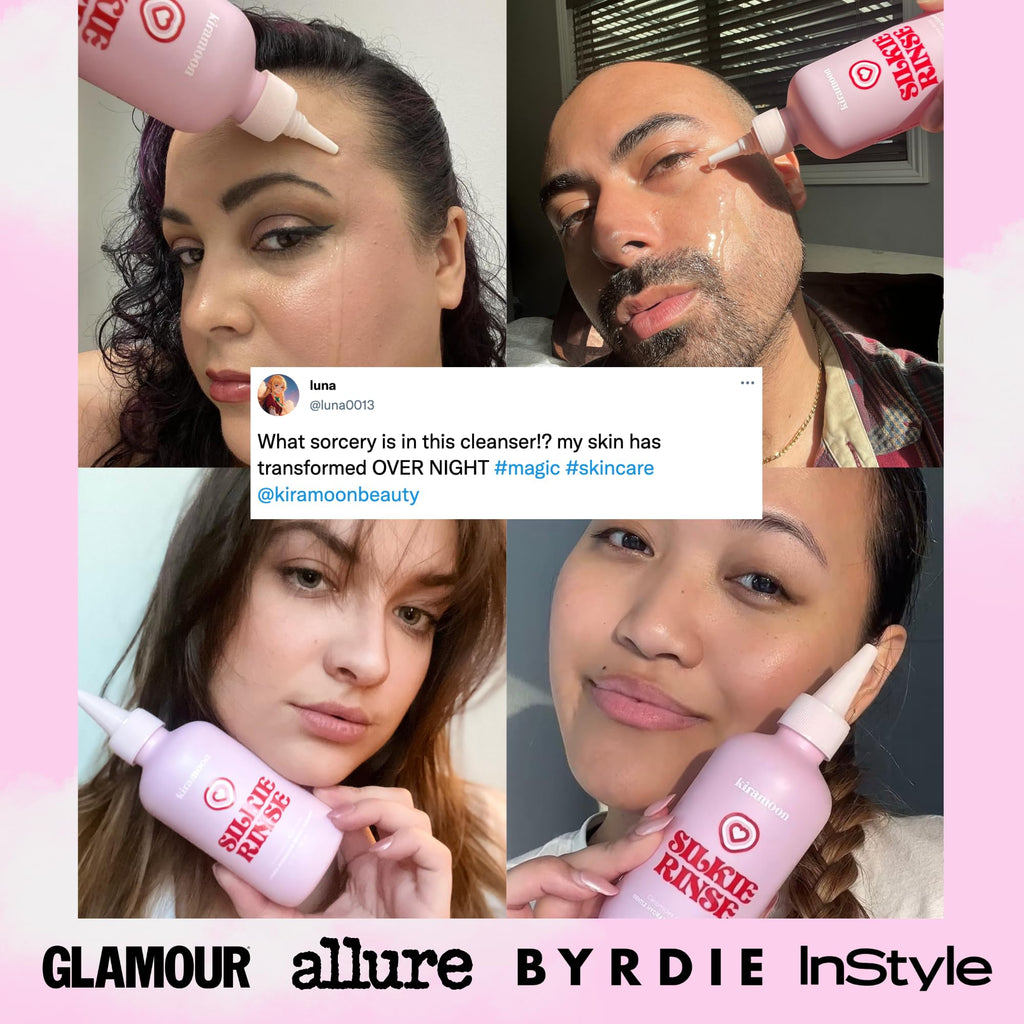 Kiramoon Silkie Rinse – Hydrating Gentle Face Wash with Ceramides & Squalane