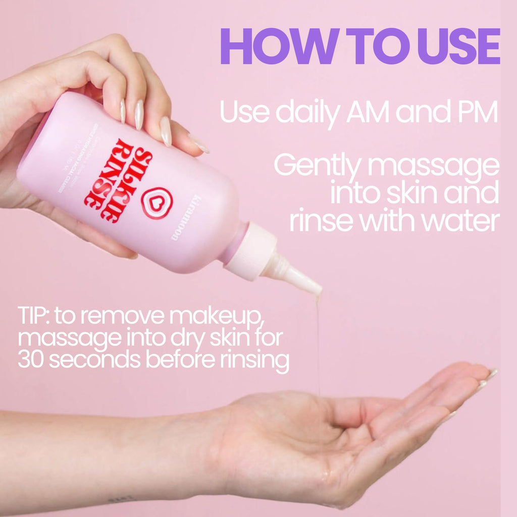 Kiramoon Silkie Rinse – Hydrating Gentle Face Wash with Ceramides & Squalane