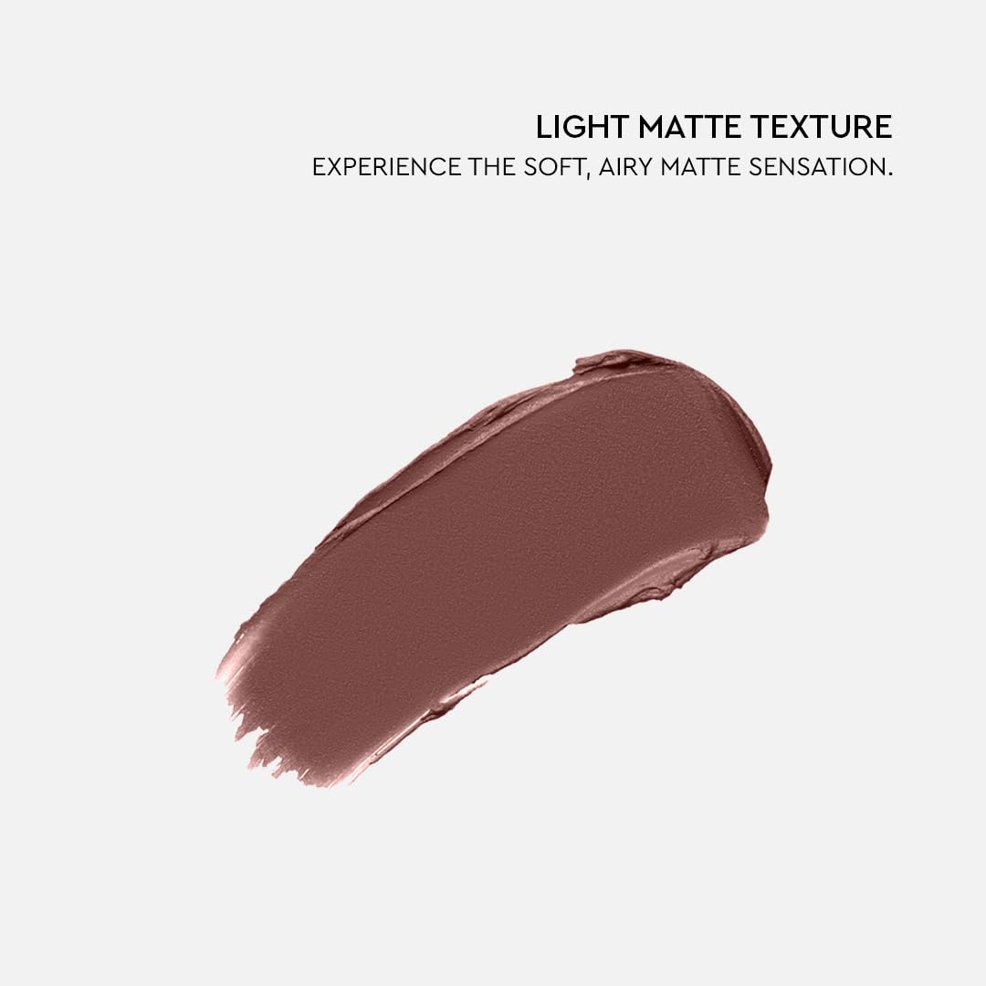 KIRO Non-Stop Airy Matte Lipstick – Toffee Truffle (Midtone Brown)