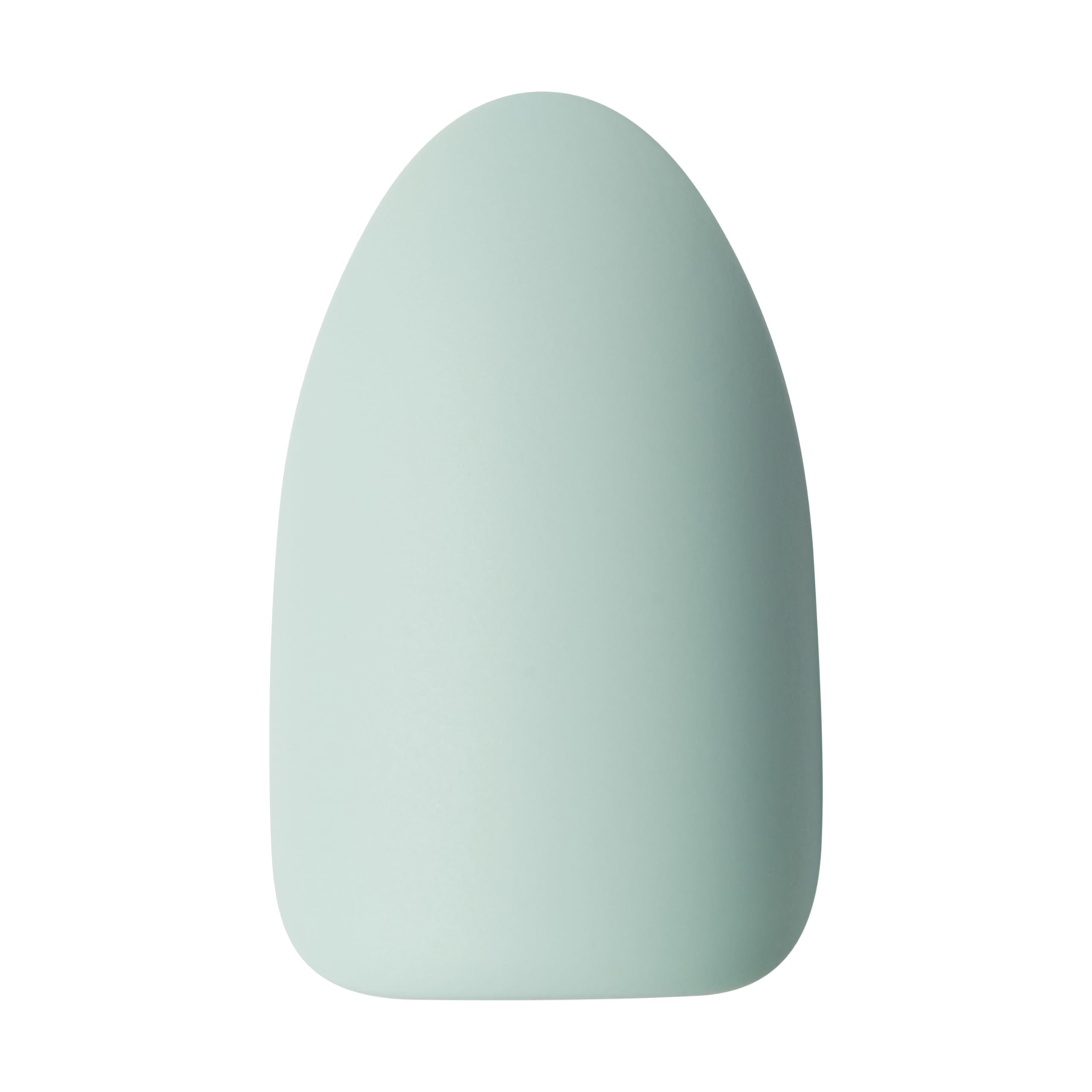 KISS imPRESS Press-On Manicure: Evergreen Mint Glitter, Medium Almond Nails, No Glue