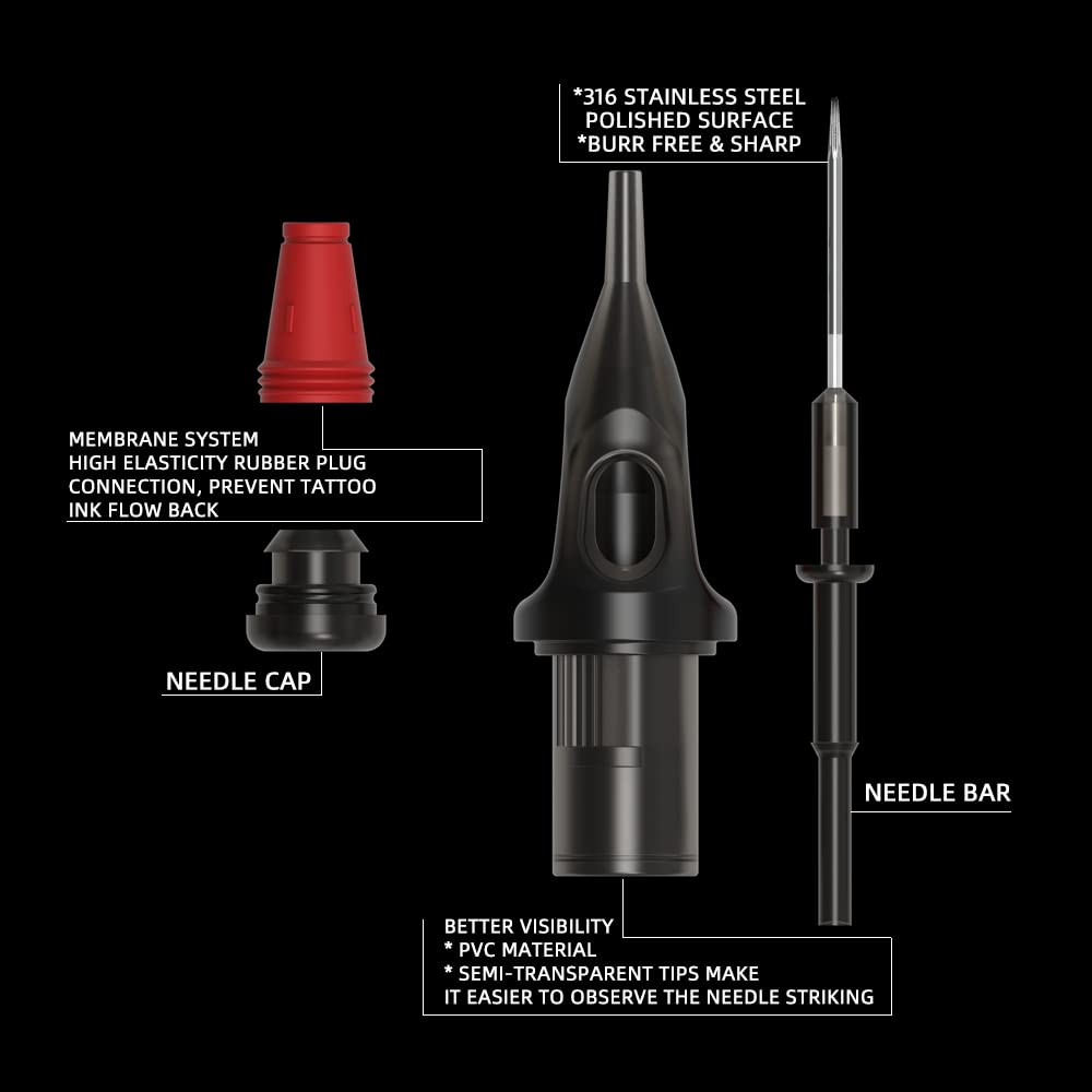 Kiss of Dragon Tattoo Kit — Wireless Tattoo Machine, 2400mAh Battery, 20 Cartridges, Ink & Practice Skin
