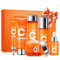 KIUORET Vitamin C 6-Piece Skin Care Set for Women – Moisturizing & Anti-Wrinkle